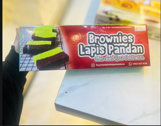 Brownies Lapis Pandan