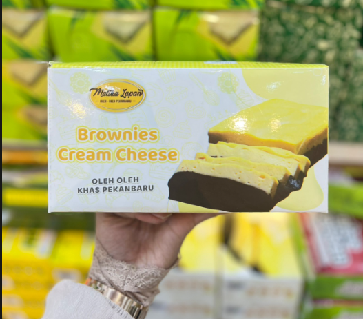 Brownies Cream Cheese Monica Japati