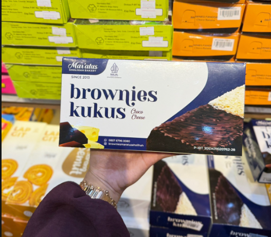 Brownies Choco Cheese Mariatus