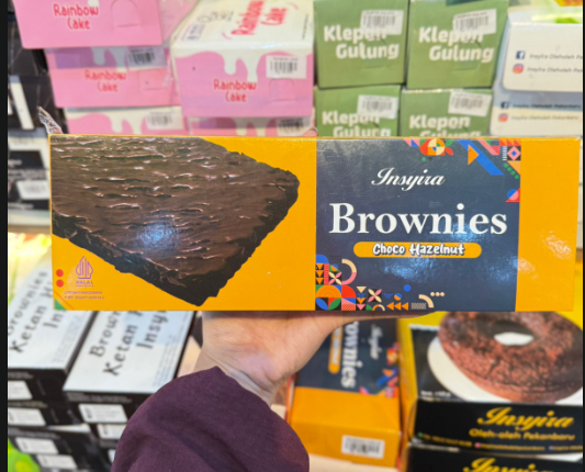 Brownies Choco Hazelnut Inayia